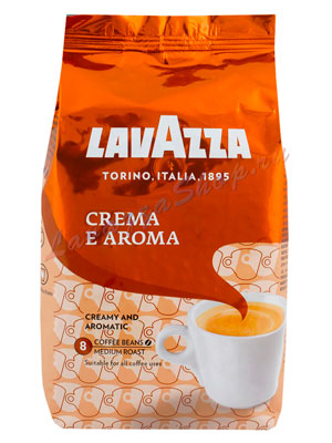Кофе Lavazza (Лавацца) в зернах Crema e Aroma