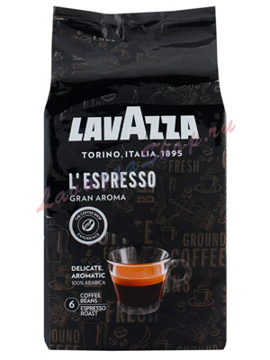 Кофе Lavazza в зернах Gran Aroma (Perfetto) 1 кг в.у.