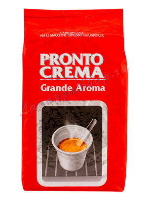 Кофе Lavazza в зернах Pronto Crema Grande Aroma 1 кг в.у.