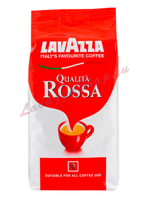 Кофе Lavazza в зернах Rossa 500 гр  в.у.