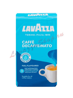 Кофе Lavazza молотый Decaffeinato 250 гр в.у.